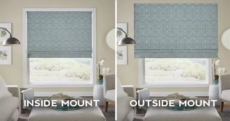 inside mount or outside mount for window covering which is right for your home